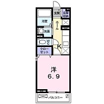 フェリーチェ  ｜ 大阪府高槻市土室町（賃貸アパート1K・2階・26.11㎡） その2