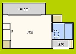 間取図画像 ワンルーム