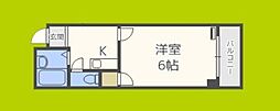 間取図画像 1K