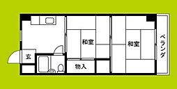 間取図画像 2DK