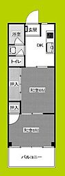 間取図画像 2DK