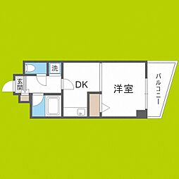 間取図画像 1DK