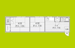 間取図画像 2DK