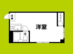 間取図画像 ワンルーム