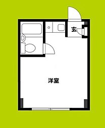 アーバンハイツ海老江 ワンルームの間取図画像