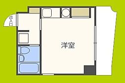 フォーラム都島内代駅前 ワンルームの間取図画像