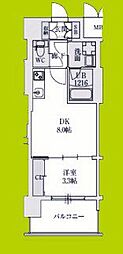 スプランディッドあびこ駅前DUE 1LDKの間取図画像