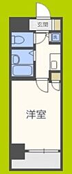 リーガル新大阪3 1Kの間取図画像