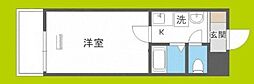 ラナップスクエア大手前 1Kの間取図画像