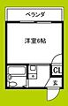エリータ上新庄4階2.5万円