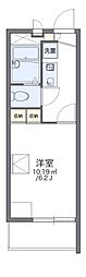 レオパレスミナミノ1 1Kの間取図画像