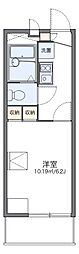 レオパレスエスポワール 1Kの間取図画像