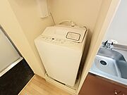 室内洗濯機置き場です。