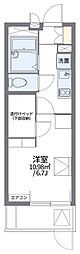 レオパレスグリーンメゾン 1Kの間取図画像