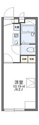 レオパレス永和 1Kの間取図画像