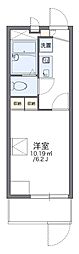 レオパレス大善 1Kの間取図画像