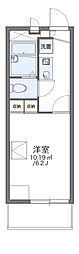レオパレスミナミノ2 1Kの間取図画像