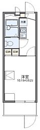 レオパレスノイ・ヤマト 1Kの間取図画像