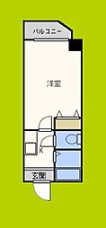 ETC大宮1 1Kの間取図画像