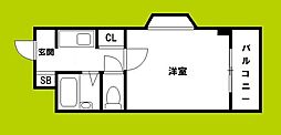 パークビレッジ 1Kの間取図画像