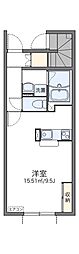 レオネクストヴィヴァンタ 1Kの間取図画像