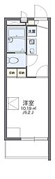 レオパレスさかえ 1Kの間取図画像
