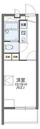 レオパレスフィオレ 1Kの間取図画像
