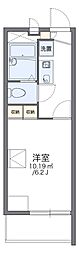 レオパレスフィオレ 1Kの間取図画像