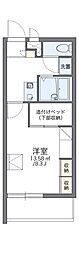 レオパレスプレミール今川 1Kの間取図画像