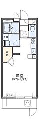 レオネクストフォルテシモ 1Kの間取図画像