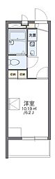 レオパレスマロード 1Kの間取図画像
