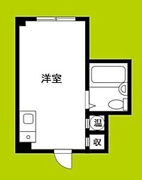 NORE大宮 ワンルームの間取図画像