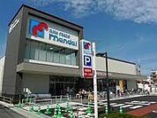 スーパー万代 森河内店（608m）