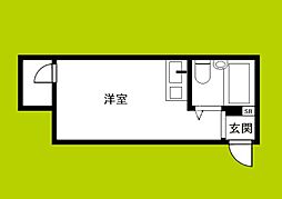 コンフォートマンション ワンルームの間取図画像