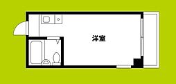 シティープラザ海老江 ワンルームの間取図画像