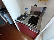 コンロは2口コンロです。