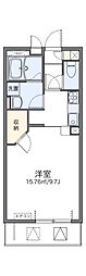 レオネクストフォルテシモ 1Kの間取図画像