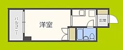 グランドピア高津 ワンルームの間取図画像