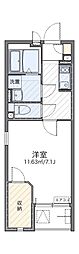 レオネクスト光荘 1Kの間取図画像