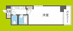 エスリード同心第3 1Kの間取図画像