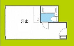 新大阪コーポビアネーズ ワンルームの間取図画像