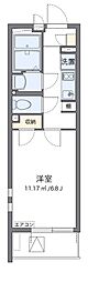 CLEINOHIKARI 1Kの間取図画像