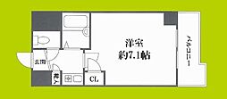 グリーンヒルズ5番館 1Kの間取図画像