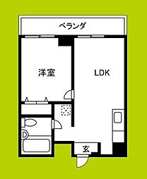 MAX2 1LDKの間取図画像