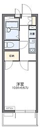 レオパレスComfortL 1Kの間取図画像