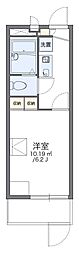 レオパレスMS 1Kの間取図画像