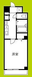 ドエル心斎橋 1Kの間取図画像