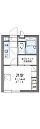 レオパレスIMAGO2 1Kの間取図画像