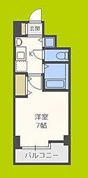 ランドマークシティ大阪城南第2 1Kの間取図画像