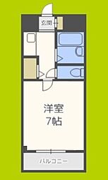 リアライズ西淡路 1Kの間取図画像